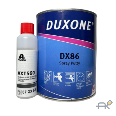 Шпатлёвка DUXONE DX86 Spray Putty распыляемая 1L+отв